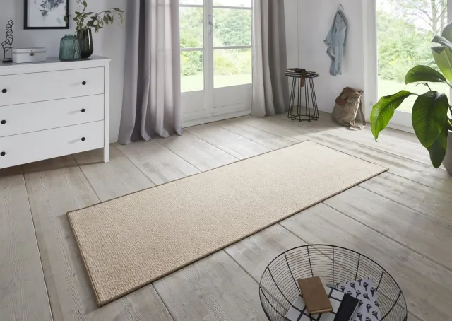 flycarpets Loper - Runner Boucle - Beige 67x200 cm
