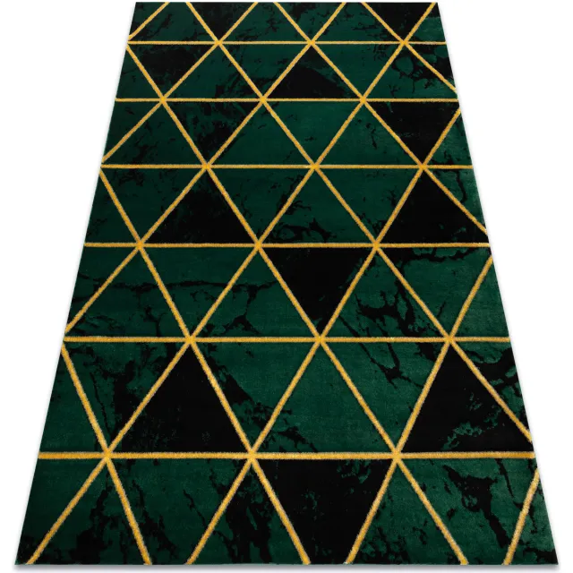 RUGSX Kleden Rugsx Tapijt EMERALD exclusief 1020 glamour, stijlvol ma 160x220 cm Groen