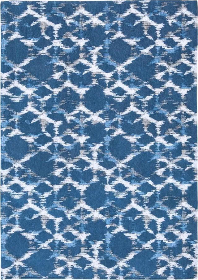 Villa Nova Laagpolig RG8750 Indigo Vloerkleed - Villa Nova - 140x200 cm Blauw