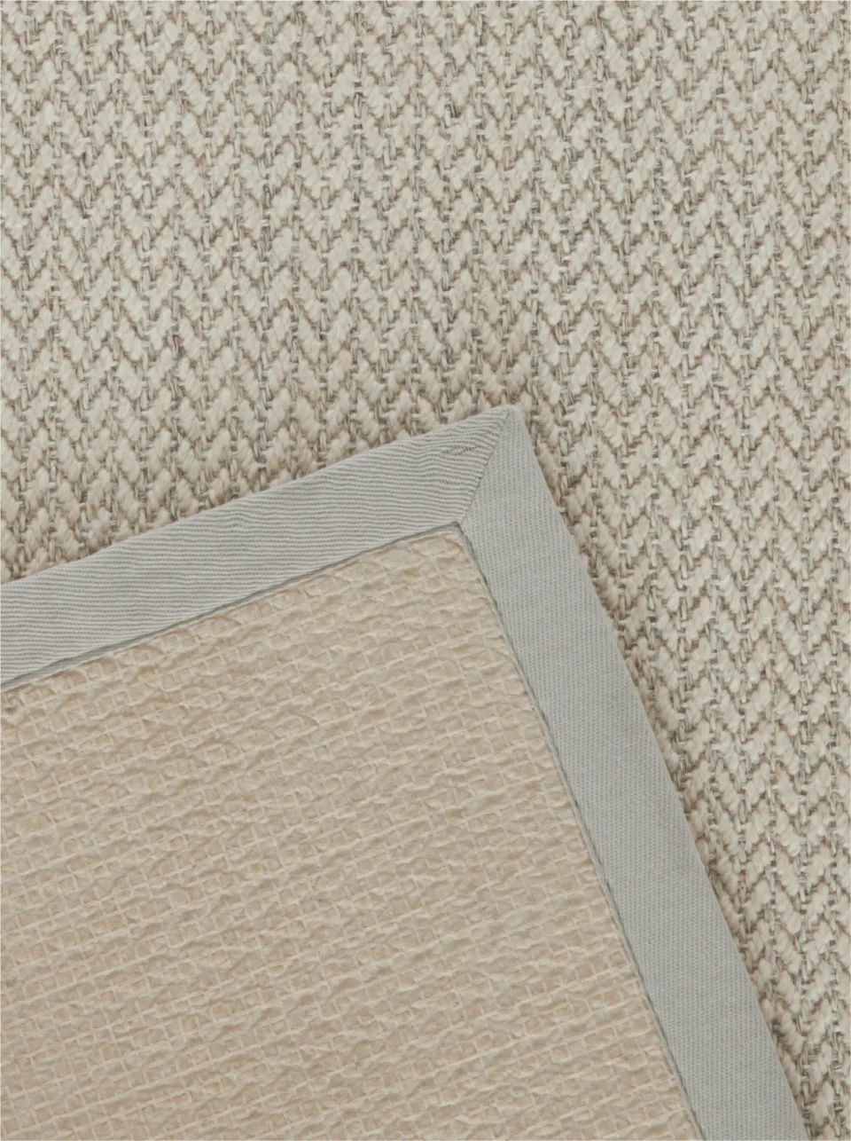 Sisal tapijt naturel gebreide look, foto 3