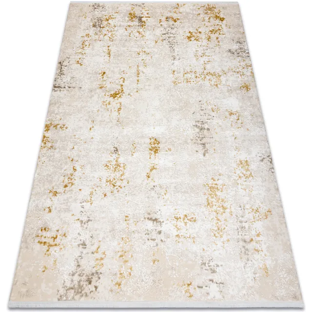 RUGSX Kleden Rugsx Modern tapijt DUKE 51546 crème / goud Beige