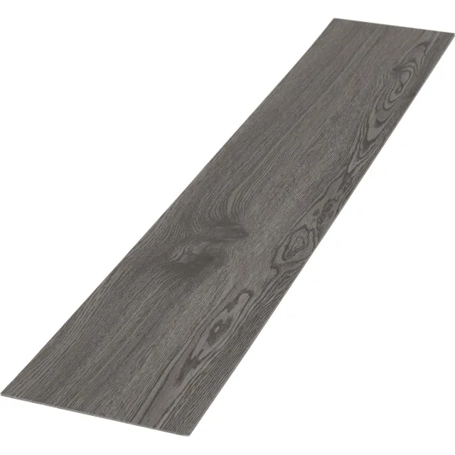 ml-design Deluxe PVC vloerplanken zelfklevende vinylvloer eik- grijs houtlook 91,5x15,3 cm dikte 2 mm 2,23 m² 16 planken antislip waterbestendig eenvoudige installatie laminaat planken natuurlijk houteffect met click systeem voor elk interieur Eiken grijs decor