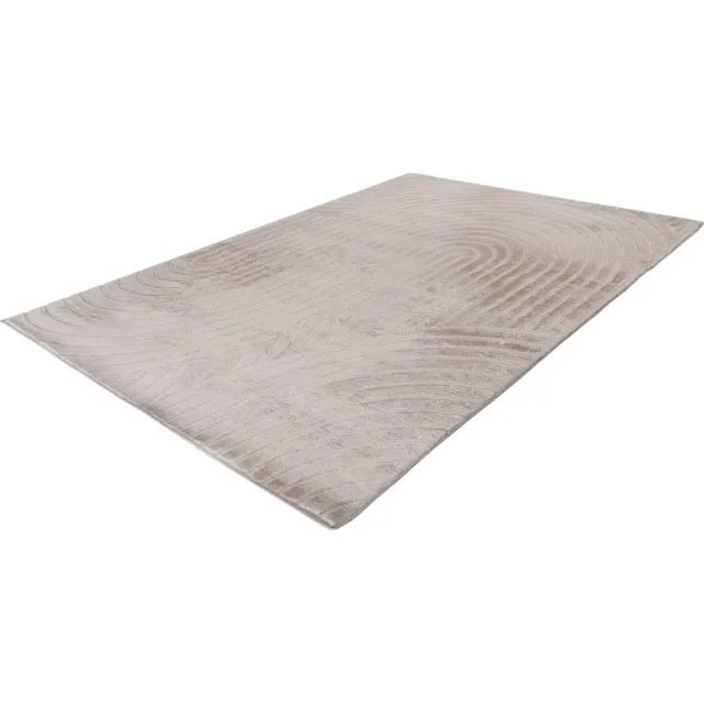 Lalee Comfort - Japandi Vloerkleed - Superzacht - Karpet - Tapijt hoog laag polig effen Fluffy 120x170 cm licht taupe