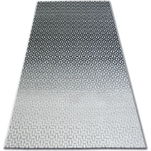 RUGSX Kleden Rugsx Tapijt LISBOA 27208/356 Structureel Zwart , Grijsk 120x170 cm