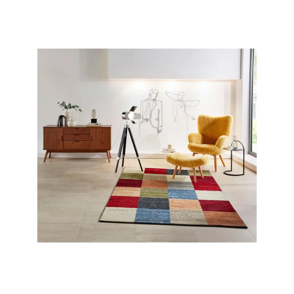 vloerkleed terracotta bont, foto 3