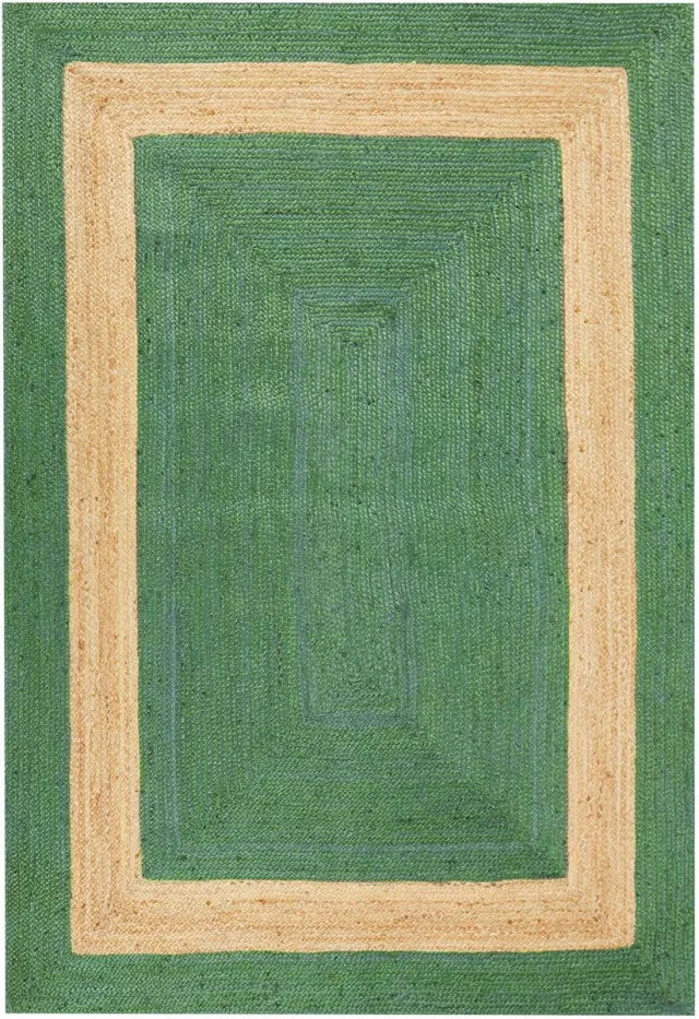 Beliani KARAKUYU - Vloerkleed - Groen - Jute