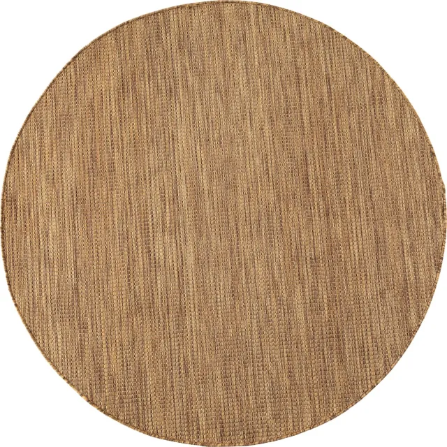 Ayyildiz Buitenkleed Mira (rond, bruin1450) - ⌀ 120 cm Bruin 1450