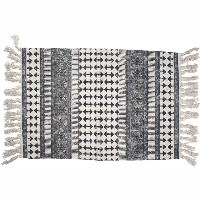 Clayre & Eef Vloerkleed Beige Katoen