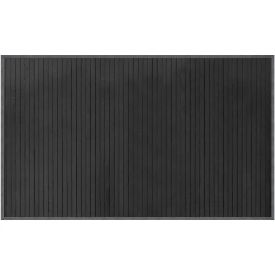 vidaXL Vloerkleed rechthoekig 60x100 cm bamboe grijs, foto 3