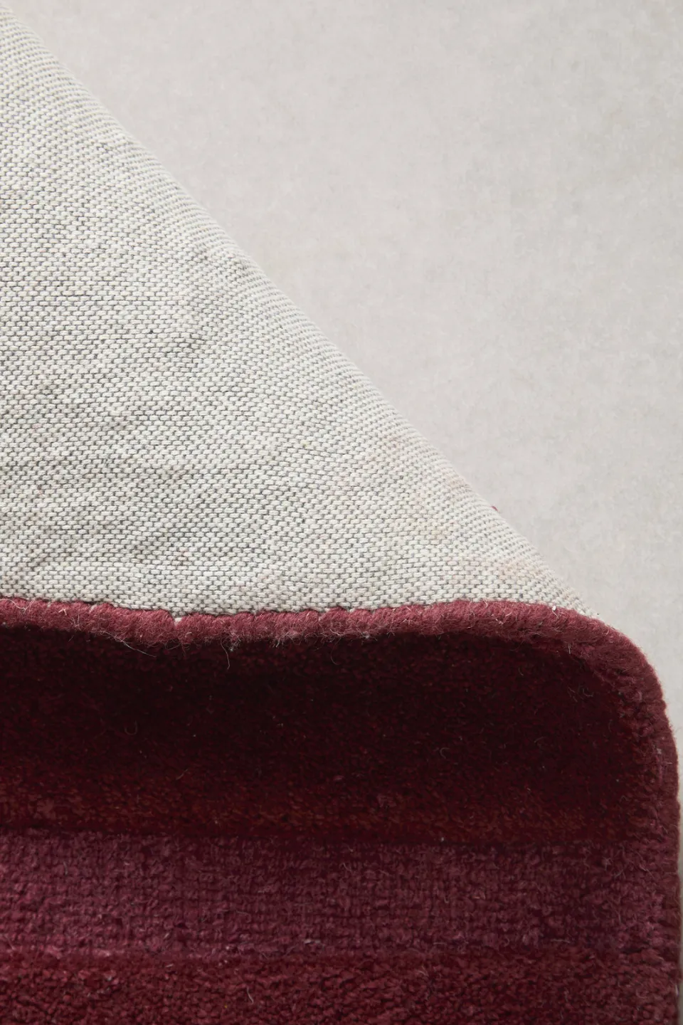 Studio LIVIT Velabu wol vloerkleed burgundy, foto 6