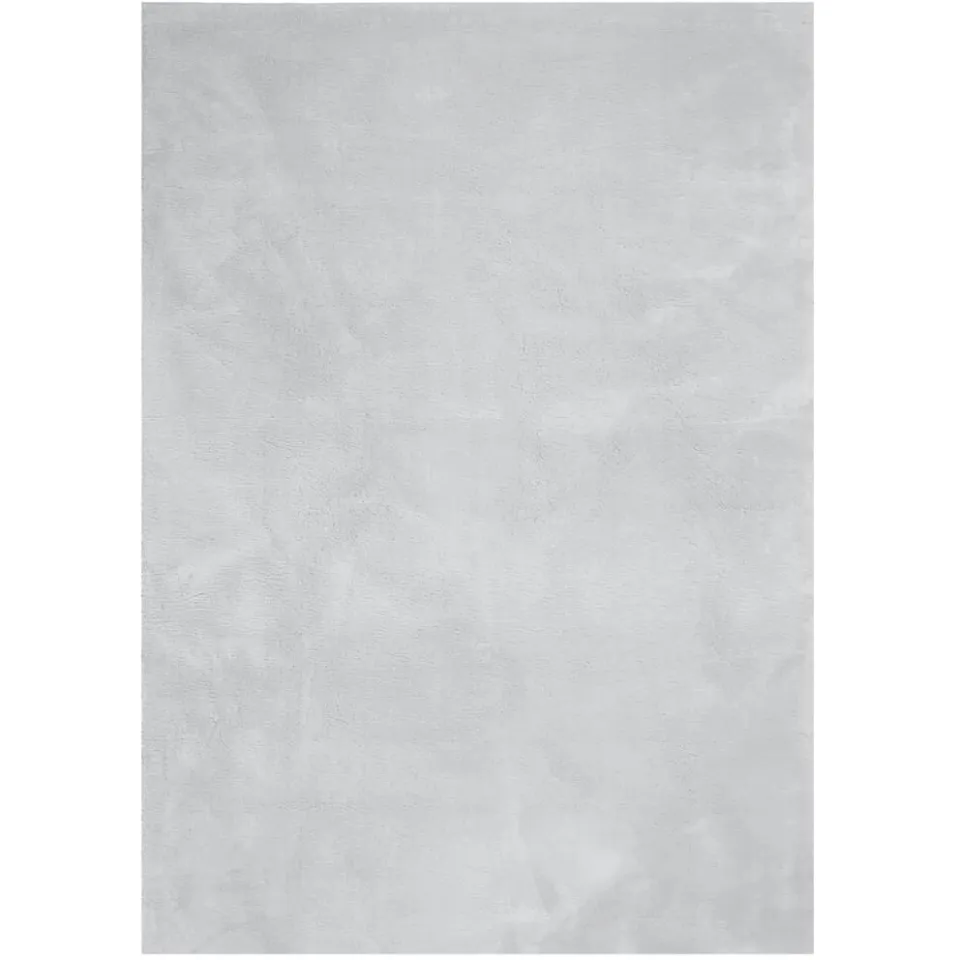 vidaXL Vloerkleed HUARTE laagpolig zacht wasbaar 240x340 cm grijs, foto 3