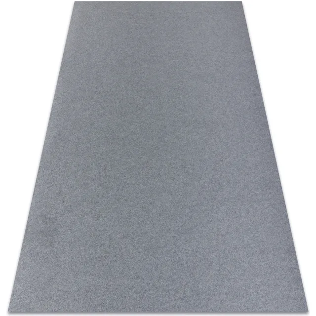 RUGSX Kleden Rugsx Tapijt met rubber bekleed RUMBA 1809 éénkleurig 200x200 cm Grijs