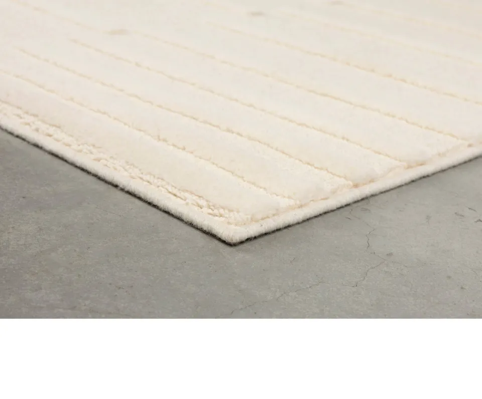 Zuiver Crossing vloerkleed beige, foto 4