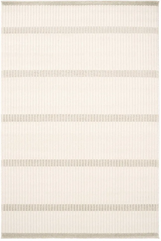 AFK Living Zacht tapijt met reliëf en natuurlijke kleuren LINEA beige