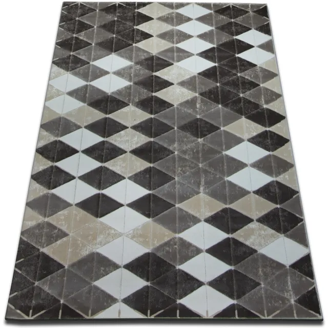 RUGSX Kleden Rugsx Tapijt ACRYL YAZZ 7660 donkerbeige / bruin 133x190 cm
