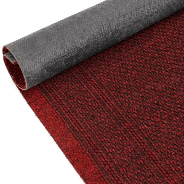 ANRO Loper Aztek Rood 140x80cm – Schoonloopmat Gangloper Vuilvangmat Antislip Op Maat