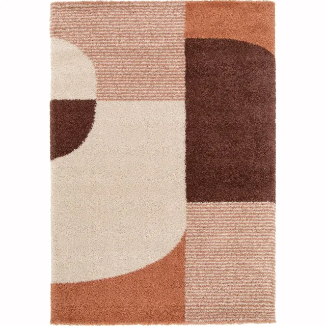 AFK Living Vloerkleed dik en comfortabel hoogpolig BAUHAUS rood