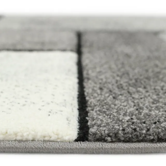 Merinos Vloerkleed Brilliance 661-95 Grey-160x230 cm grijs