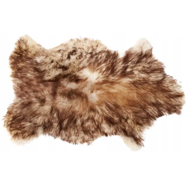 SKÓREX Natuurlijke Schapenvacht Muflon - 60cm (Klein Lam) Bruin
