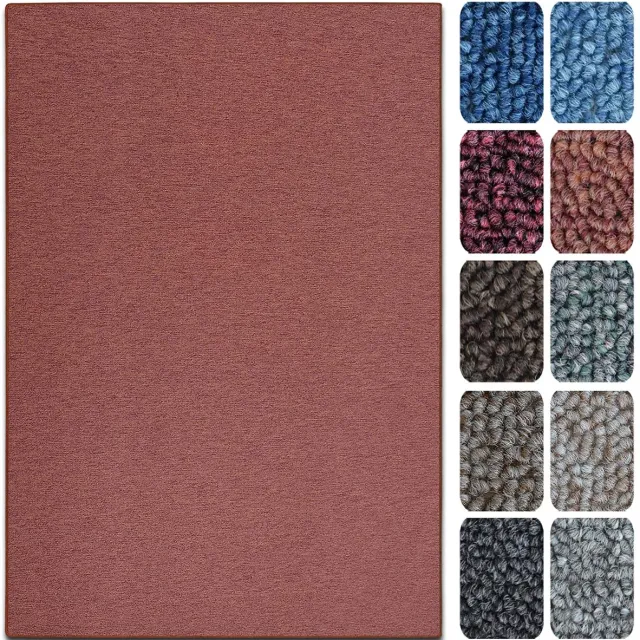 Floordirekt Tapijtloper London - Vlakke Lussenpool - Op - Modern & Easy Care - Terra - 50 x 500 cm