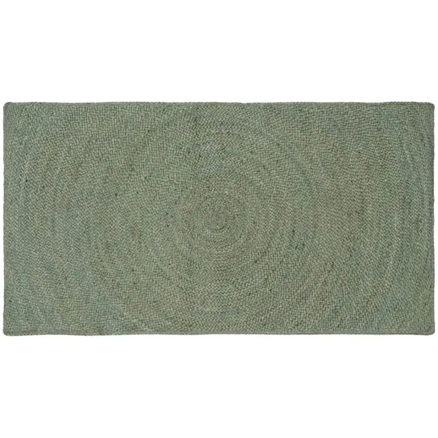 vidaXL Vloerkleden - Olijfgroen - 60 - x - 110 - cm - Jute