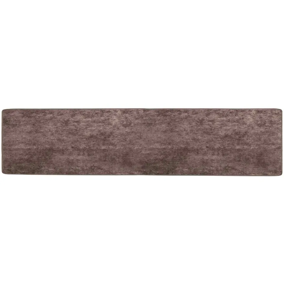 vidaXL Vloerkleedloper MARSA Grijs 50 x 250 cm Polyester en PVC