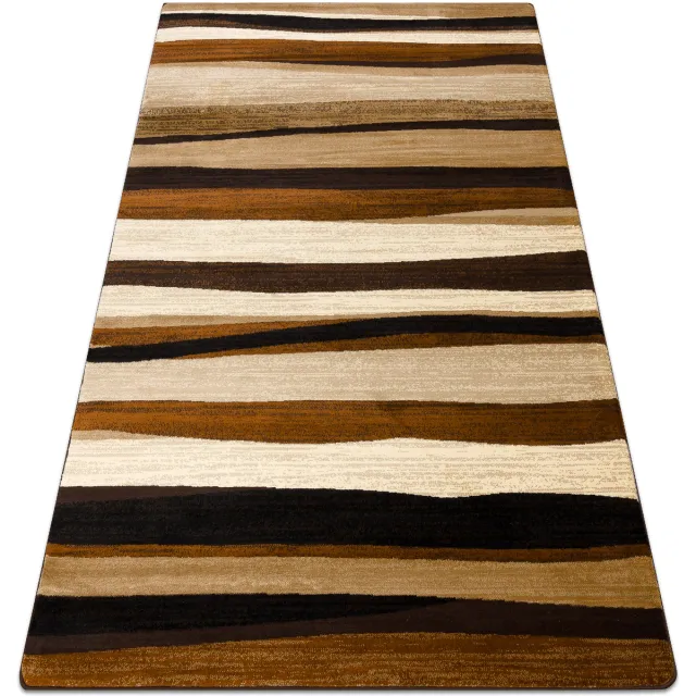 RUGSX Kleden Rugsx Tapijt ROYAL 5374 Golven - beige / 100x200 cm