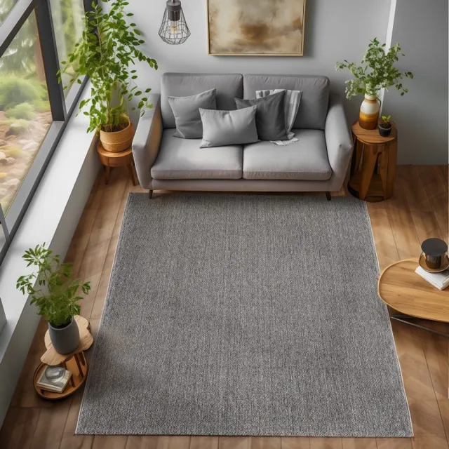 TapisTrend Designer tapijt Grijs 240x340 cm Binnenkleed, voor woonkamer en slaapkamer, duurzaam en slijtvast, modern design