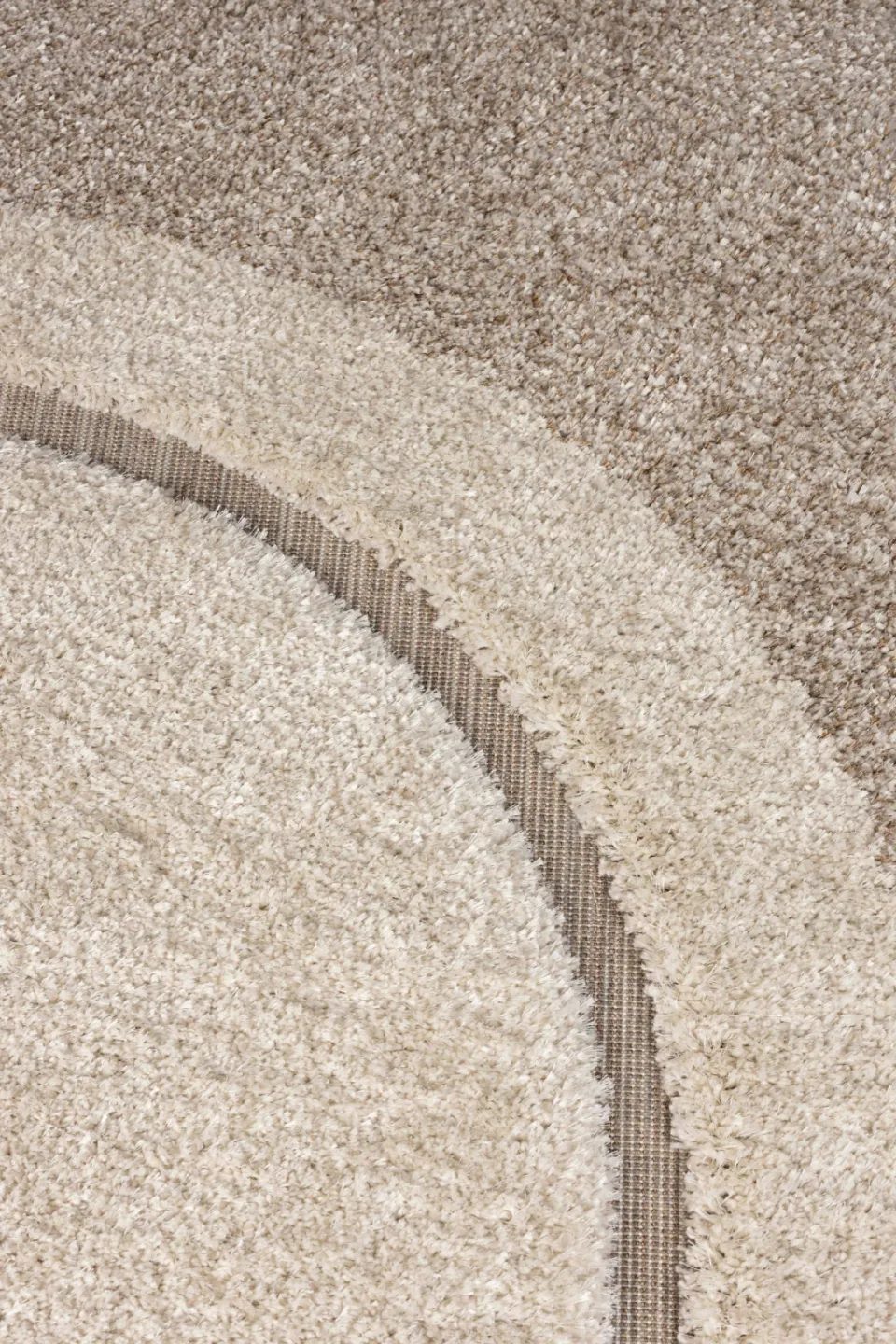 Zuiver Spark ovaal vloerkleed beige, foto 5