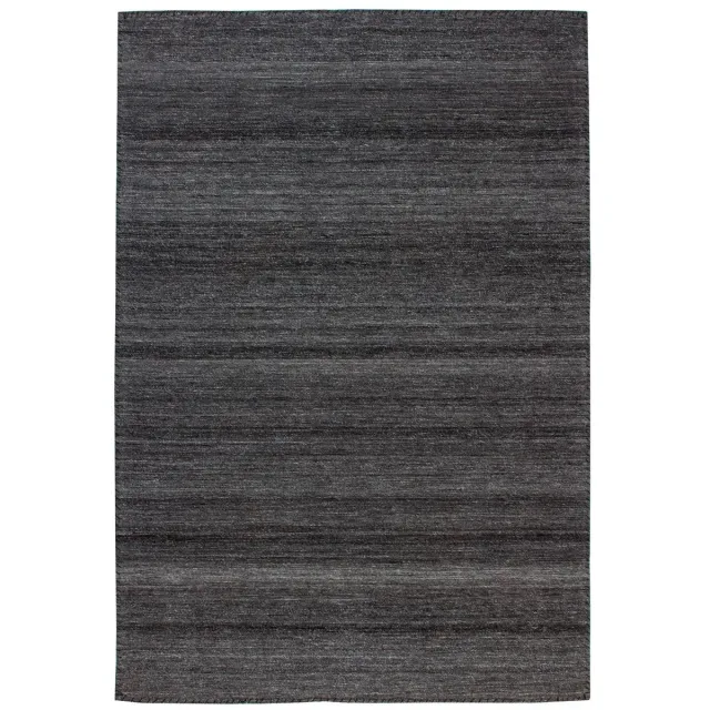 Dutch XXL Wollen Vloerkleed | Tapijt | Phoenix | Strepen | Antraciet/Multi | 120x170 cm Antraciet / Multi