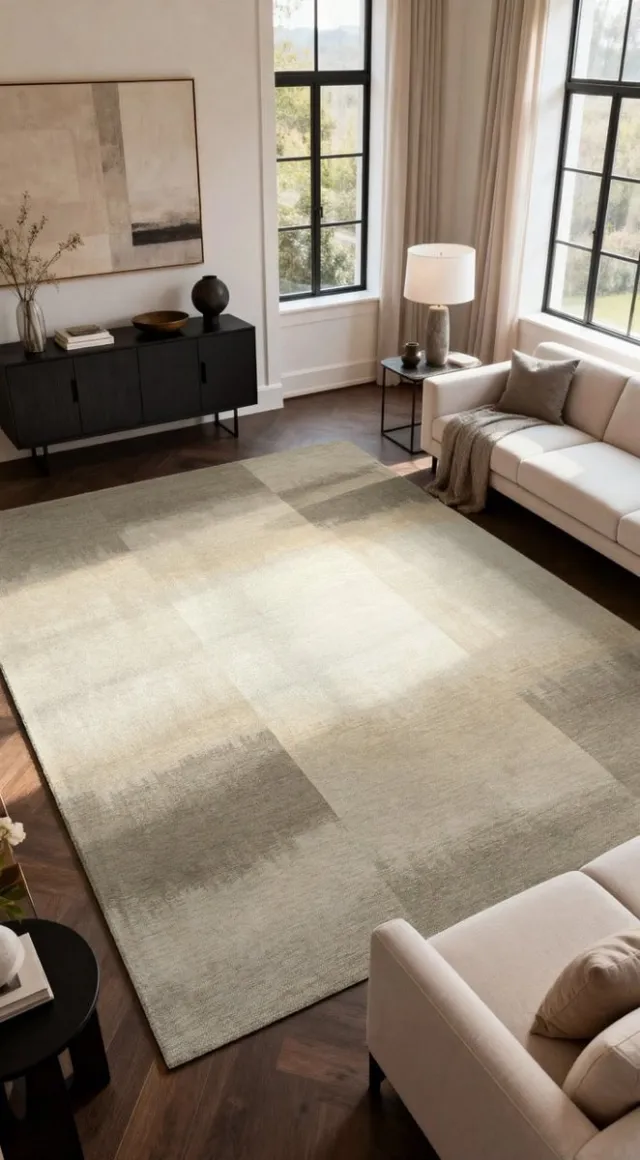 Louis de Poortere Wasbaar Binnen & Buiten Vloerkleed - 170 x 240 cm - Louis De Poortere Sendai Cottage Grey - Laagpolig Tapijt - Gerecycled PET - Made in Belgium - Circulair Grijs