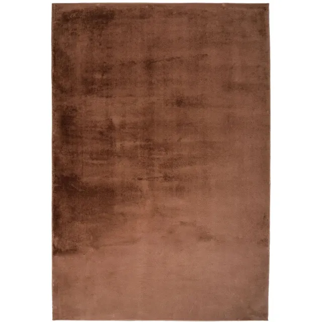 Dutch XXL Fluffy Vloerkleed | Tapijt | Paradise | Uni | Chocoladebruin | 80x150 cm
