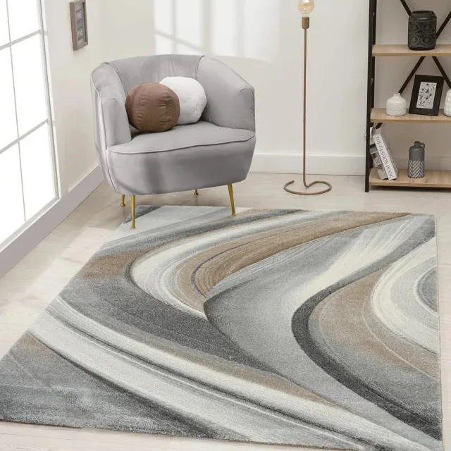flycarpets Vernazza Vloerkleed Bruin / Beige - Modern - Laagpolig - 200x290 cm