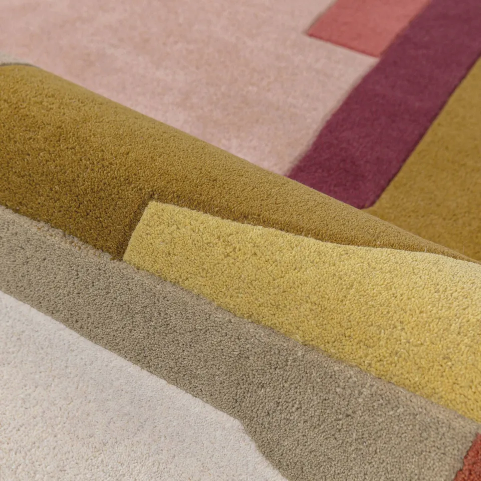 Flair Rugs Elwin wollen vloerkleed meerkleurig multi, foto 4