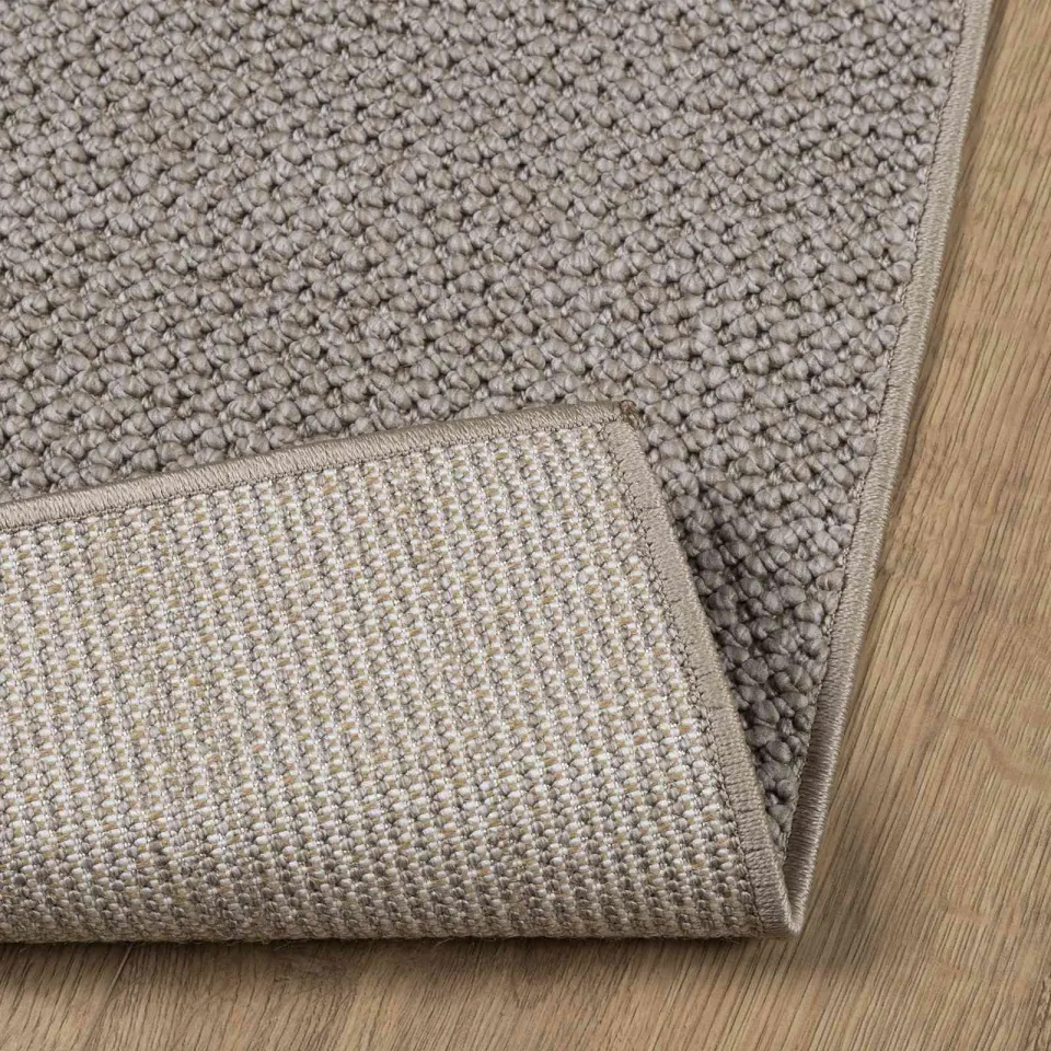 vidaXL Binnen kleed LUGO Crème en Taupe 80 x 150 cm Polyester, foto 4