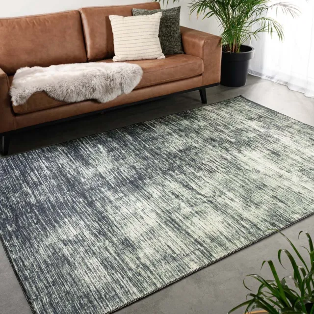 Heritaged Vintage vloerkleed - Fade Blend groen 76x150