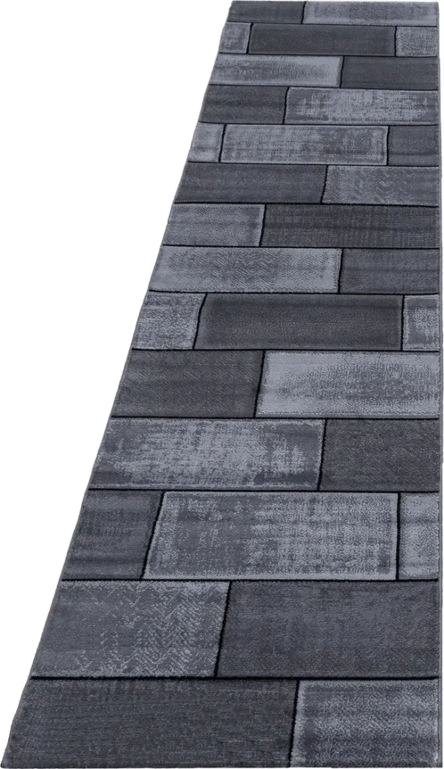 Ayyildiz / Carpetwinkel.nl Vloerkleed - Brick - Rechthoek - Zwart