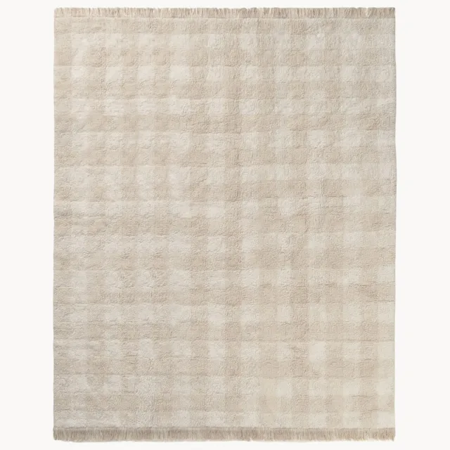 Lorena Canals Handgemaakt kindervloerkleed Swan Lake, wasbaar Beige