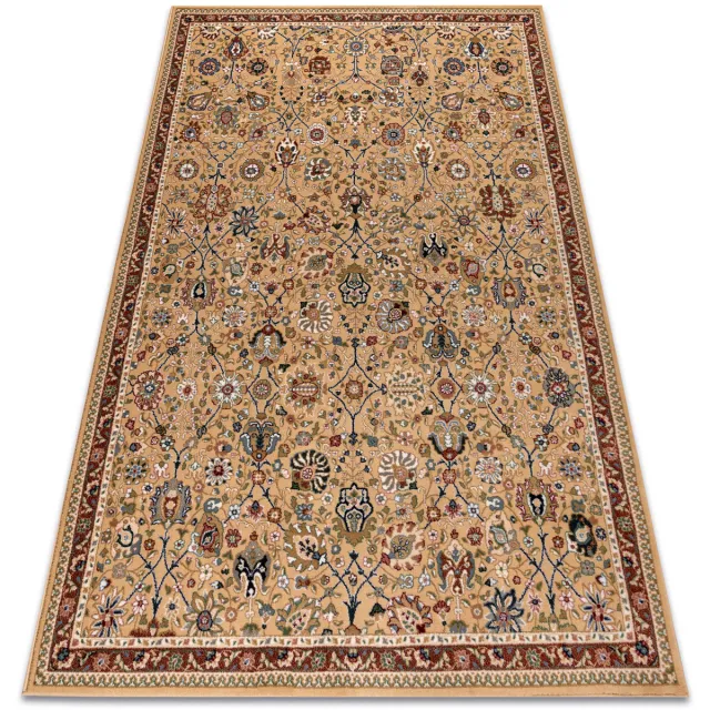 RUGSX Kleden Rugsx Wollen tapijt NAIN Ornament, frame 1642/51355 beig 240x340 cm Beige
