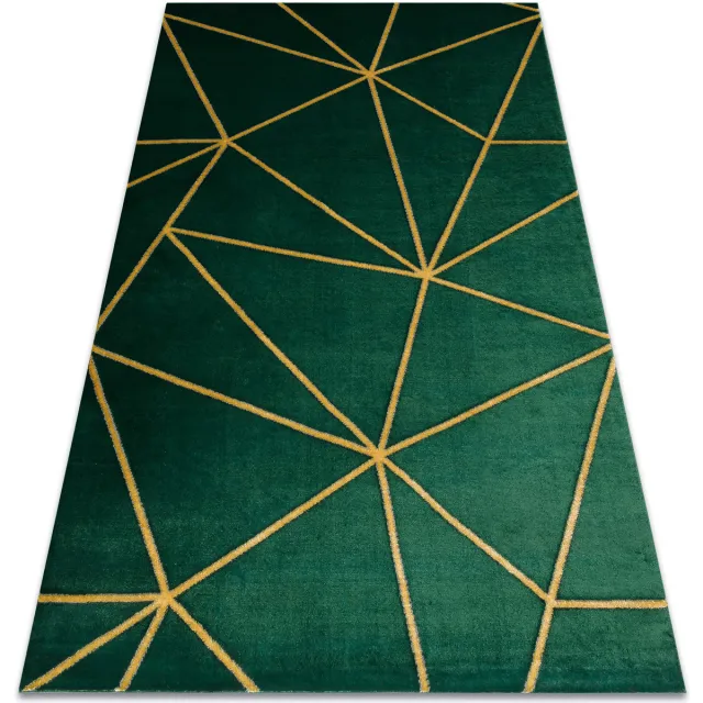 RUGSX Kleden Rugsx Tapijt EMERALD exclusief 1013 glamour, stijlvol ge 140x190 cm Groen
