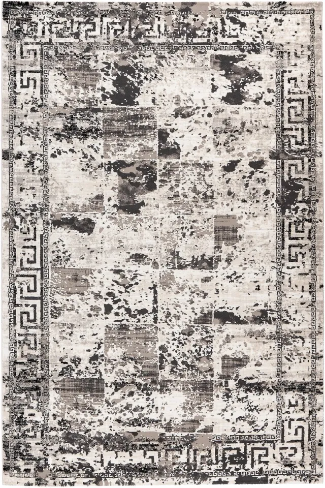 Obsession Vloerkleed My Opal 911 grijs – 160 x 230 cm – polyester met shrink-effect, machinegeweven