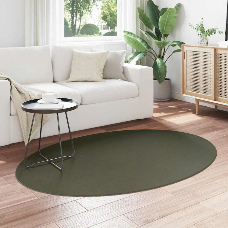 vidaXL Tapijt HUARTE Bosgroen 120 x 170 cm 100% Polyester, foto 3