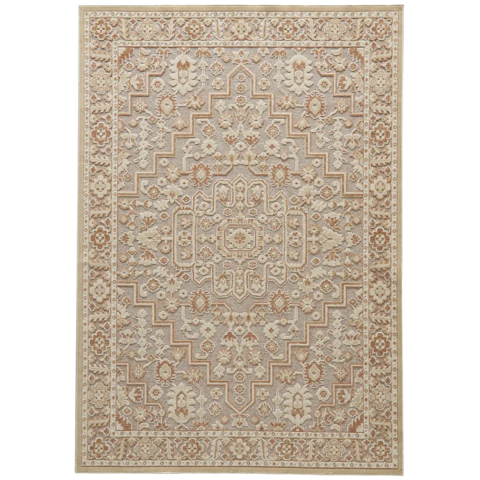 NOUS Living Greta vloerkleed, zand, 230x160 cm zand/créme