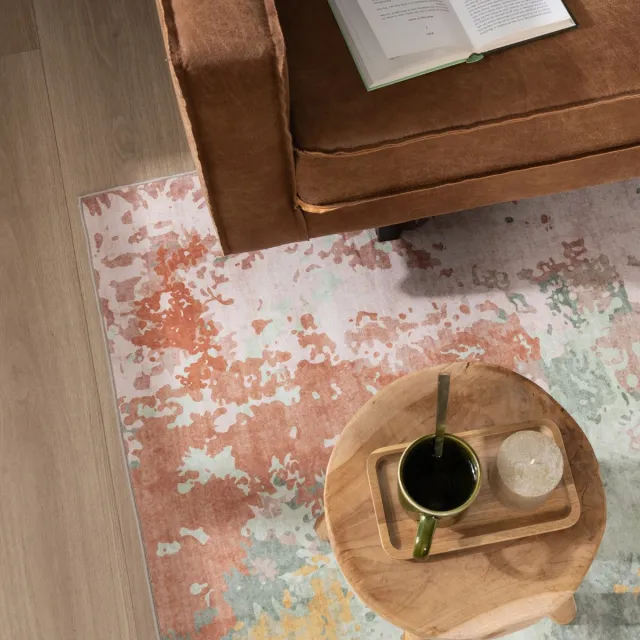 Fraai Modern vloerkleed - Sarge Pastel Multicolor