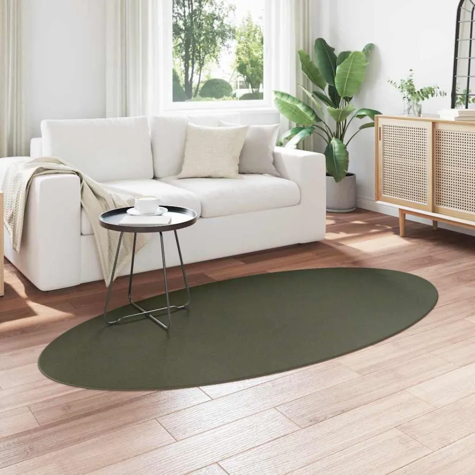 vidaXL Tapijt HUARTE Antraciet 100 x 200 cm 100% Polyester, foto 3