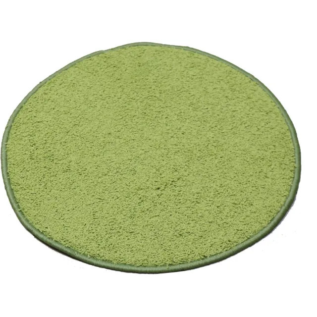 Carpe mathique Karpet Batan - Lichtgroen - 133 cm Rond