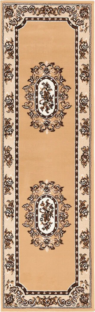 Pergamon Oriental Velours Tapijtloper Trendline Beige