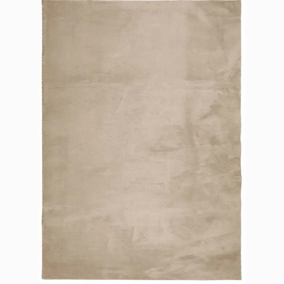 vidaXL Vloerkleed HUARTE laagpolig zacht wasbaar 240x340cm zandkleurig, foto 3