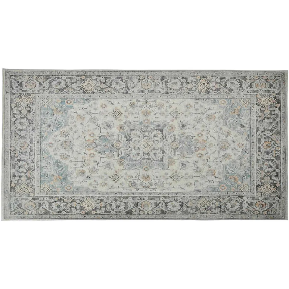 vidaXL Vloerkleed ORIZ Crèmekleurig 80 x 150 cm 100% polyester