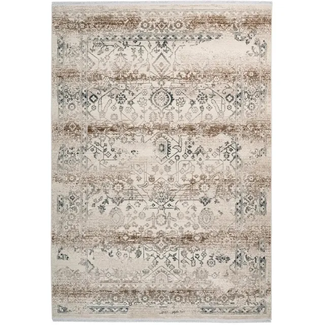 Dutch XXL Vintage Vloerkleed | Tapijt | Anouk | Ornamenteel | Beige